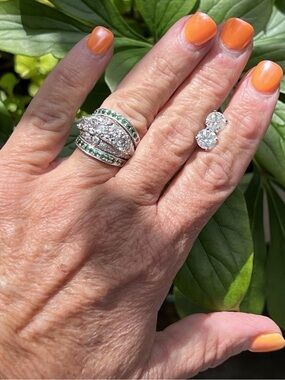 3ctw Natural Diamond Earrings